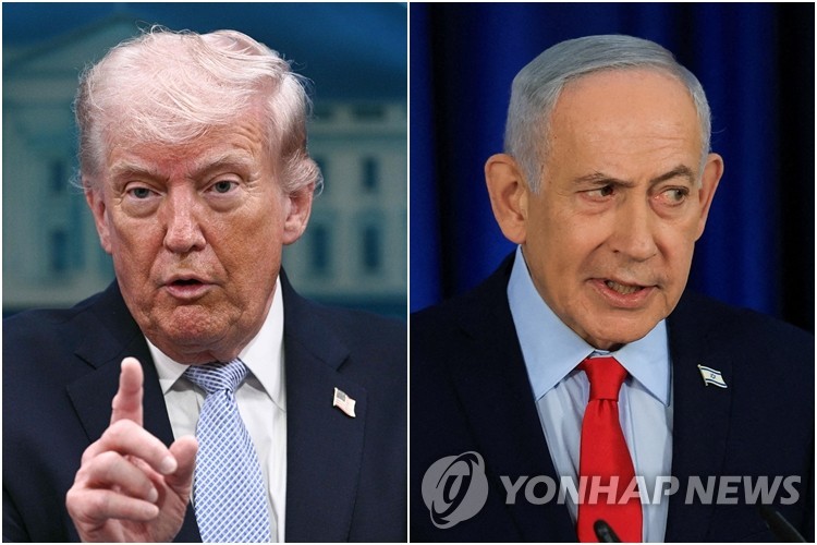 트럼프, 이스라엘·이란에 "즉각 멈춰라" 공습자제 압박