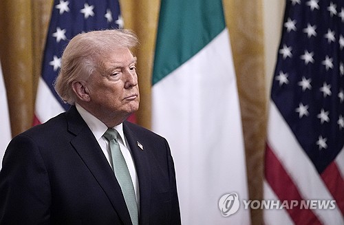 도널드 트럼프 미국 대통령
