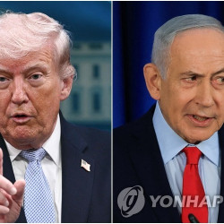 트럼프, 이스라엘·이란에 "즉각 멈춰라" 공습자제 압박