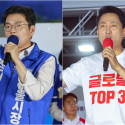 정원오 48.62%, 오세훈 48.66% 역전…개표율 93.84% 현재