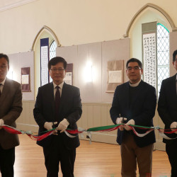 백우동인회 50주년 서예대전 개막, 한국 정상급 서예 작품 한자리에