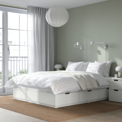 IKEA NORDLI 퀸 침대 프레임