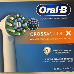 Oral-B REPLACEMENT BRUSH HEADS(NEW)