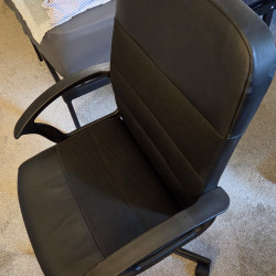 IKEA black office chair