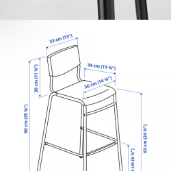 IKEA 아일랜드 의자 x 2