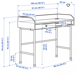 IKEA 책상