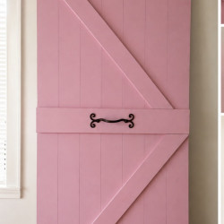 Pink Barn Door (Handmade)