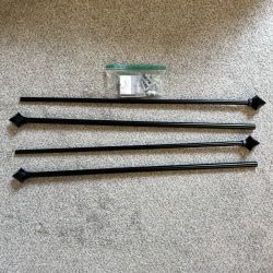 Curtain Rods (나사 포함)
