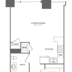 [6월 서블렛] 캠브릿지 Zinc Apartment (Lechmere역 도보 3분 - $2875)
